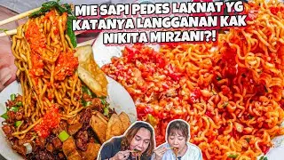 THE CURSED SPICY BEEF NOODLE THAT IS SAYINGLY SIS NIKITA MIRZANI'S SUBSCRIBE?! DOES IT TASTE SIMI...