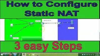 How to configure Static NAT in Packet Tracer||Packer Tracer Labs|| CCNA for Beginners|| Dinesh Kumar