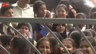 Salman khan with school fans