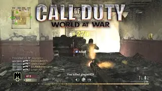 25 MINUTES OF WORLD AT WAR MULTIPLAYER GAMEPLAY (NO COMMENTARY)