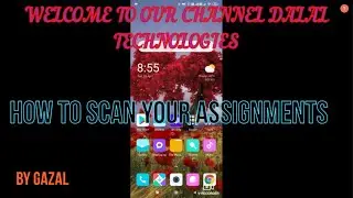 IGNOU|| How to Scan Handwritten Solved Assignment to PDF | SCAN ASSIGNMENT TO SOFT COPY (PDF)||