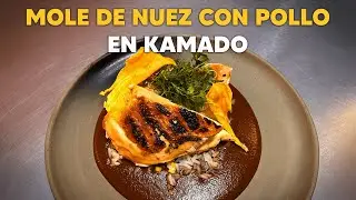 Ciego aprendiendo a cocinar Mole de Nuez con Pollo paso a paso en Guanajuato 🇲🇽 | @Elcaminodelfuego