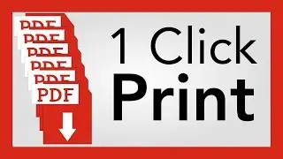 Batch Print all PDFs at once!