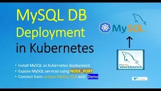 MySQLdatabase Deployment On Kubernetes ||expose using NodePort ||conn from Host MYSQL workbench  GUI