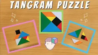 Rompecabezas Tangram -Tangram puzzle