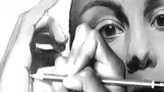 Making a drawing of @Selena Gomez  by Jhonatan Kalsnes (Kjendistegneren)