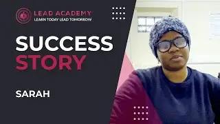 Success story of Sarah - Phlebotomy Training course of Lead Academy