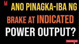 Indicated Power Vs Brake Power