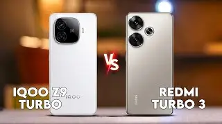 iQoo Z9 Turbo 5g Vs Redmi Turbo 3 5g
