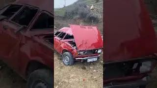 Vaz 2107 crash