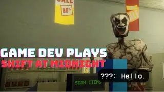 Working Retail While Monsters Are Stalking || Game Dev Plays Shift At Midnight