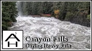 Canyon Falls During Heavy Rain 11-12-21