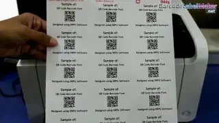 DRPU Barcode Maker Software: How to design and print barcode labels using QR code