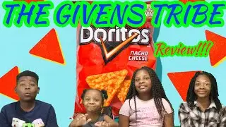 The Givens Tribe Try Doritos Chips! (No Hot Ones)
