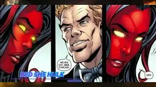 Top 10 Secret Interesting Unknown Facts About Red She Hulk | You Would Didn't Know About This | MCU