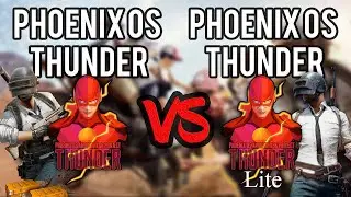 Phoenix OS Thunder vs Phoenix OS Thunder Lite PUBG Mobile Gameplay Which is best for Low-End PC?