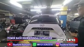 HASIL PEMASANGAN POWER BACK DOOR  HYUNDAI STARGAZER