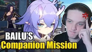 THIS GUY! | Bailu Companion Mission REACTION | Evanesce Like the Morning Dew | Honkai Star Rail