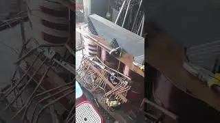 Inside a 11/.415 KV Distribution Transformer #shorts