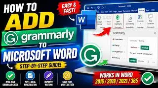 How to Add Grammarly to Microsoft Word