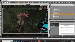 Working on a scene in Daz3d