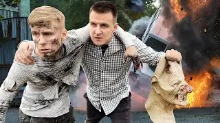 I FOUND MY BROTHER IN THE LAIR OF A MANIAC WITH A LEATHER FACE AND SAVED HIM. REVENGE FOR MY BROTHER