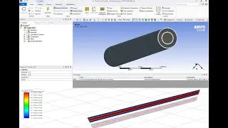 Counter flow heat exchanger geometry and meshing #cfd #ansys #ansysfluent #ansystutorial