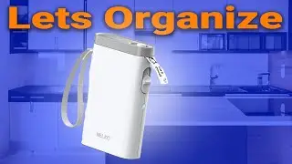 This NEW Approach to Organizing - Portable Label Makers!