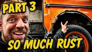 REBUILDING A VERY RUSTY FORD TRANSIT VAN Ep 3