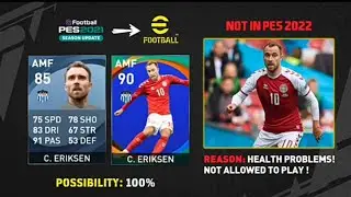 All Removed Players From eFootball 2022 Mobile/PC | pes 2021 mobile