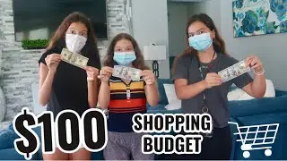 $100 SHOPPING BUDGET CHALLENGE | SISTER FOREVER