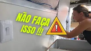 REVESTIMENTO INTERNO - NÃO faça isso no seu MOTORHOME | MDF, Pinus e Fórmica