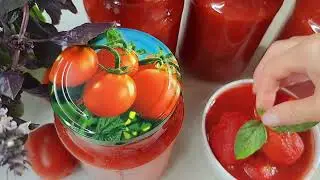 Помидоры в собственном соку!!!🍅🍅🍅 Tomatoes in their own juice!!!🍅🍅🍅
