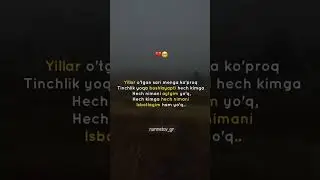 Yillar otgan Sari Tinchlik Yoqa Boshladi Sababi Utmish 💔🙄