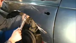 Ремонт крыла на ВАЗ 2110  wmv