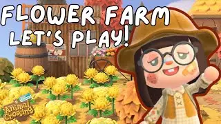 Flower Farm Transition Area | Let's Play | Animal Crossing New Horizons