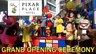Pixar Place Hotel Grand Opening Ceremony with Pete Docter and Bing Bong - January 30, 2024