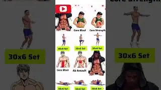 10 minute ab workout for men I core workout for beginners I #shorts #sixpack #workout