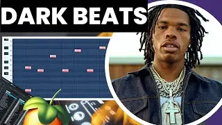 How To Make Dark MELODIES / BEATS For LIL Baby Tutorial Fl Studio 20