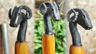 Knife Making - Making Ram's Head Knife