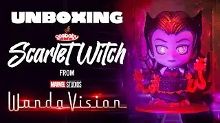 Unboxing Hot Toys Cosbaby Scarlet Witch from Wandavision