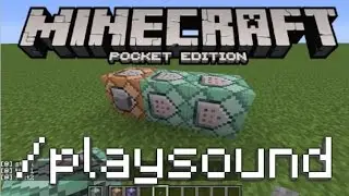 Minecraft PE - How To Use The Playsound Command!