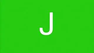 Upper Alphabet Effect  Hd on Green Screen Free!