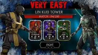 Lin Kuei Tower Battle 194 How Easy Is It To Win Without The Golden Team Tower Equipment?!