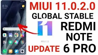 Miui11 Stable update on 03/01/2020 for Redmi Note6 pro
