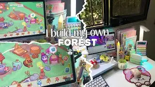 I build my own forest🪼✨🏕️relaxing gaming video…