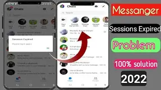 Facebook Messanger Sessions Expired Please Log in again Problem 100% Fixed Facebook session expired