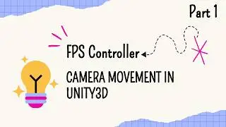 Creating Realistic FPS Camera Movement in Unity3D #unity3d #unitytutorial #fps #fpsgames #camera