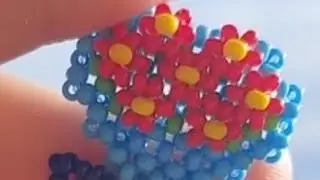 Туториал на букет из бисера.Тутор из ТТ 