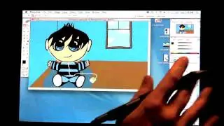 Photoshop to Anime Studio - Script Install - Export Import Example